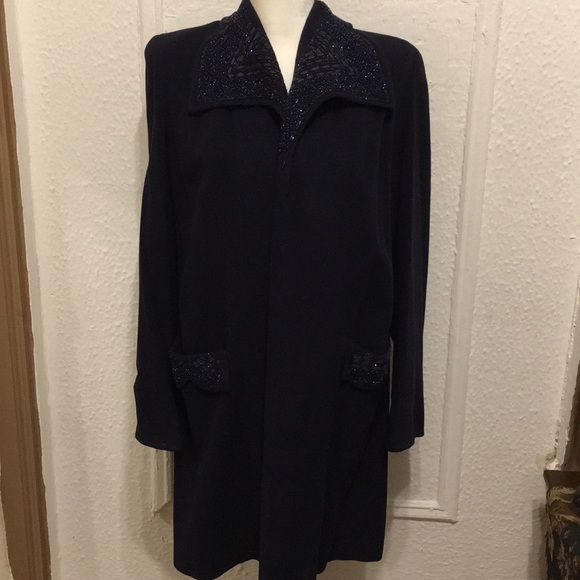 FORSTMANN Jackets & Blazers - VINTAGE NAVY BLUE WOOL COAT